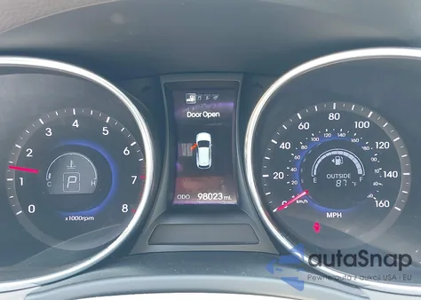 2014 Hyundai Santa Fe Sport 2.0L Turbo z USA, uszkodzony, nr VIN 5XYZU3LA5EG169370